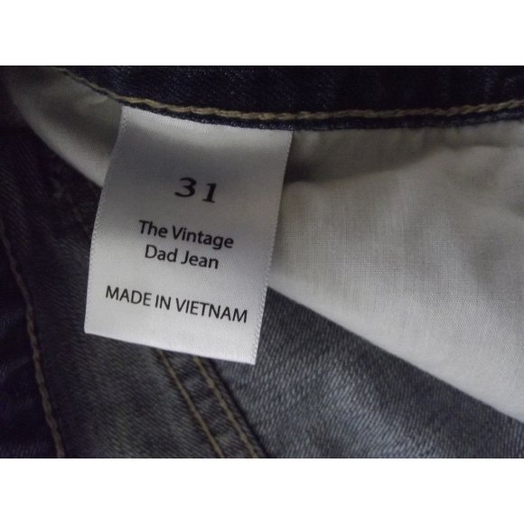 Willow + root Jeans 31 x 29" The Vintage Dad Jean distressed straight leg medium - Picture 4 of 8